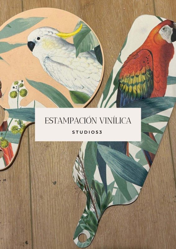 estampacion vinilica taller